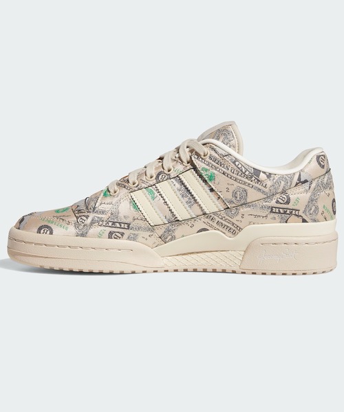 adidas（アディダス）の「フォーラム 84 ロー ADV [Forum 84 Low ADV] アディダスオリジナルス（スニーカー・メンズ・ベージュ・28.0cm/27.5cm/25.5cm/26.0cm/23.0cm/28.5cm/29.0cm/26.5cm/27.0cm/24.5cm/23.5cm/25.0cm/24.0cm/22.5cm）」の2枚目の写真