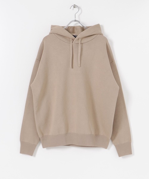 URBAN RESEARCH（アーバンリサーチ）の「ミラノリブ 高機能ニットパーカー（ニット/セーター・メンズ・ブラック/ベージュ/グレー・MEDIUM/LARGE）」の19枚目の写真