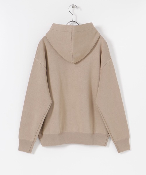 URBAN RESEARCH（アーバンリサーチ）の「ミラノリブ 高機能ニットパーカー（ニット/セーター・メンズ・ブラック/ベージュ/グレー・MEDIUM/LARGE）」の20枚目の写真