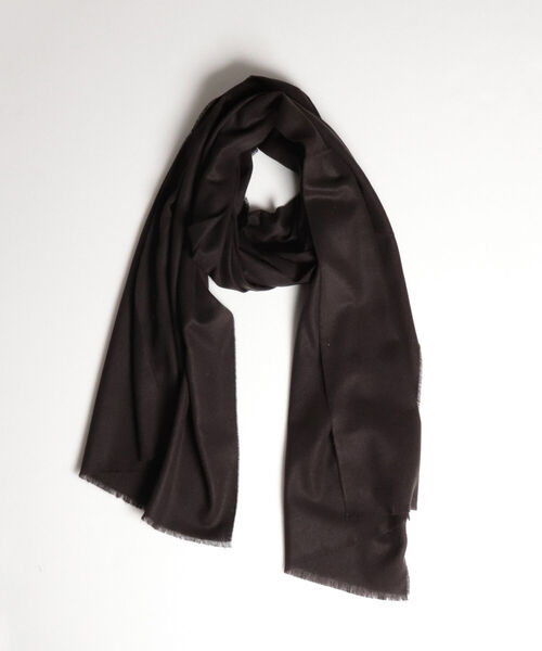 V.FRAAS（ヴィフラース）の「【V.FRAAS/ヴィフラース】カシミンク 大判無地ストール（ストール/ショール・メンズ・ブラック/ベージュ/マスタード/ボルドー・FREE）」の14枚目の写真