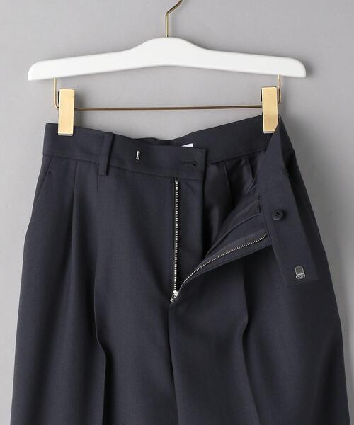 BEAUTY&YOUTH UNITED ARROWS（ビューティーアンドユースユナイテッドアローズ）の「BY ツイル タックテーパード パンツ（スラックス・レディース・ベージュ/ダークグレー・S/M）」の13枚目の写真