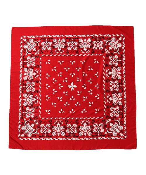 BEAMS BOY（ビームスボーイ）の「BEAMS BOY / BOY バンダナ スカーフ（バンダナ/スカーフ・レディース・ネイビー/レッド・ONE SIZE）」の7枚目の写真