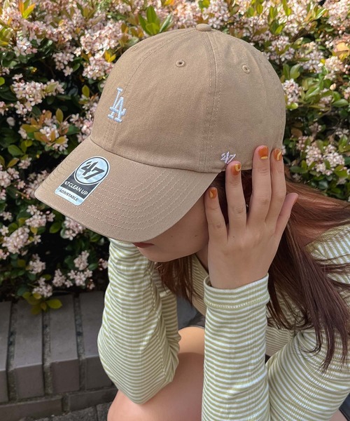 '47（フォーティーセブン）の「【 ’47BRAND / フォーティーセブンブランド 】 Base runner CAP ベースランナーキャップ（キャップ・メンズ・ダークグリーン/ロイヤルブルー/ブラック系1/ブラック系2/ブラック系3/ネイビー系1/ネイビー系2/ネイビー系3/チャコールグレー/レッド系1/ブラック系その他4/ベージュ/グリーン系1/ブラウン/ブラック/グリーン系その他/ブルー/チョコ/ベージュ系その他/アイボリー/ワインレッド/ピンク/ライトグレー・FREE）」の13枚目の写真