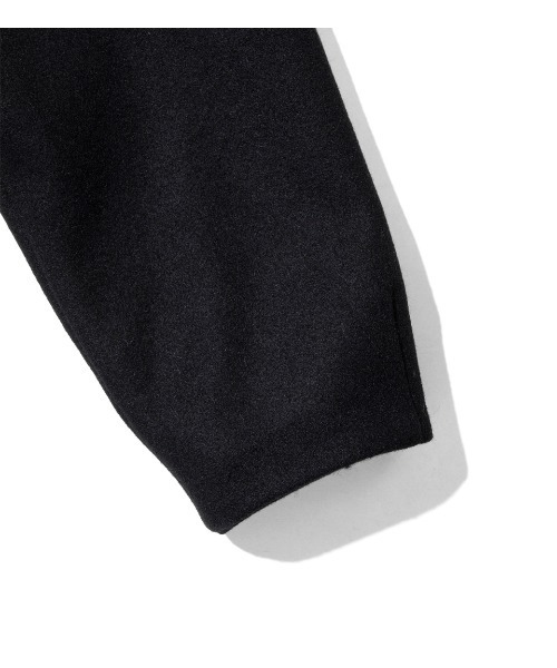APPLEBUM(アップルバム)の「Melton Coat(チェスターコート・メンズ・ブラック・LARGE/MEDIUM/X-LARGE)」の8枚目の写真