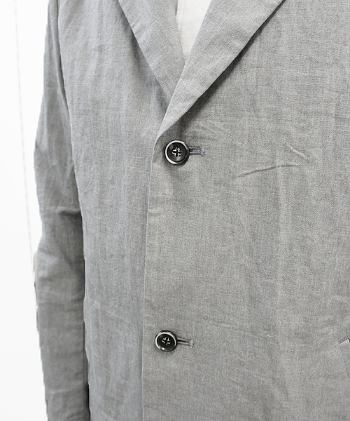 CIAOPANIC（チャオパニック）の「【Ciaopanic】F.L.Bショップコート（チェスターコート・メンズ・チャコールグレー/ネイビー/アイボリー・MEDIUM/LARGE）」の7枚目の写真