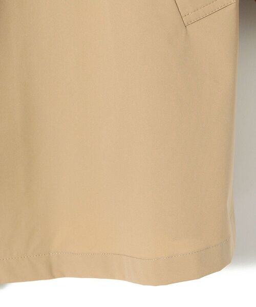 SHIPS（シップス）の「*〈撥水加工/手洗い可能〉SOLOTEXノーカラードロストコート◇（ノーカラーコート・レディース・ネイビー/オリーブ/ナチュラル/ベージュ系・ONE SIZE）」の9枚目の写真