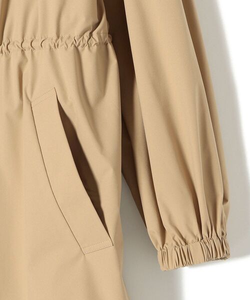 SHIPS（シップス）の「*〈撥水加工/手洗い可能〉SOLOTEXノーカラードロストコート◇（ノーカラーコート・レディース・ネイビー/オリーブ/ナチュラル/ベージュ系・ONE SIZE）」の11枚目の写真