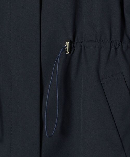 SHIPS（シップス）の「*〈撥水加工/手洗い可能〉SOLOTEXノーカラードロストコート◇（ノーカラーコート・レディース・ネイビー/オリーブ/ナチュラル/ベージュ系・ONE SIZE）」の18枚目の写真