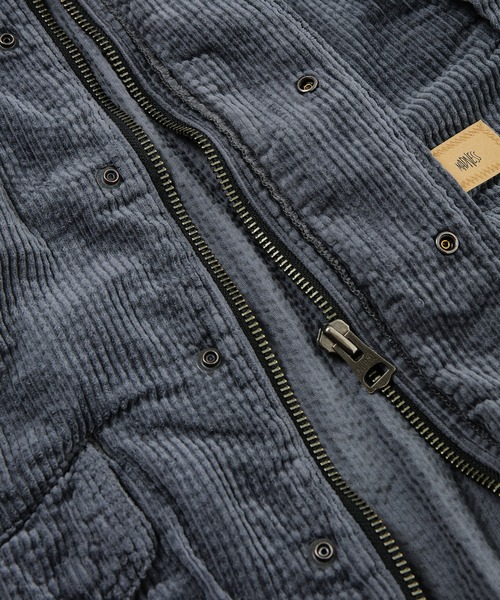 MADNESSの「MADNESS HEAVY WASHED CORDUROY FIELD JACKET(その他アウター・メンズ・ダークグレー・S/M/L/XL)」の3枚目の写真