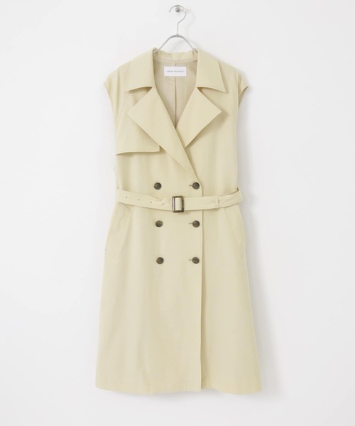 URBAN RESEARCH(アーバンリサーチ)の「ジレトレンチ(ベスト・レディース・ベージュ/ベージュ系その他・FREE)」の19枚目の写真