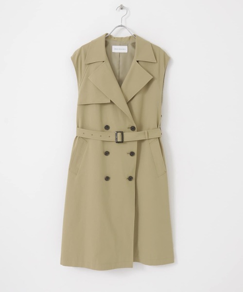 URBAN RESEARCH(アーバンリサーチ)の「ジレトレンチ(ベスト・レディース・ベージュ/ベージュ系その他・FREE)」の15枚目の写真