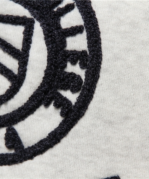 CIAOPANIC TYPY（チャオパニックティピー）の「【ロープライスアイテム】サガラ刺繍エンブレムスウェットP/O（スウェット・レディース・オフホワイト/ネイビー/グレー・FREE）」の12枚目の写真