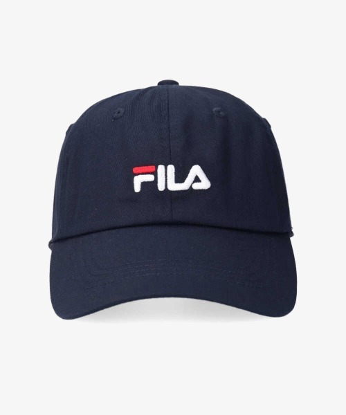 FILA（フィラ）の「FILA OC TWILL CAP（キャップ・メンズ・ホワイト/ブラック/ベージュ/ネイビー/マスタード/ダークパープル/ピンク・M(58cm)/L(60cm)/S(56cm)）」の21枚目の写真