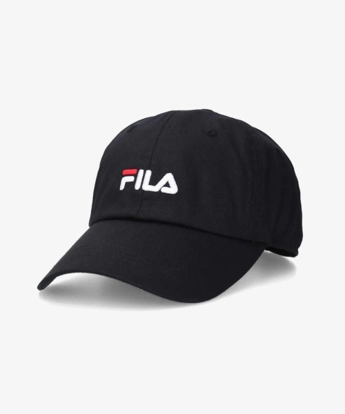 FILA（フィラ）の「FILA OC TWILL CAP（キャップ・メンズ・ホワイト/ブラック/ベージュ/ネイビー/マスタード/ダークパープル/ピンク・M(58cm)/L(60cm)/S(56cm)）」の10枚目の写真