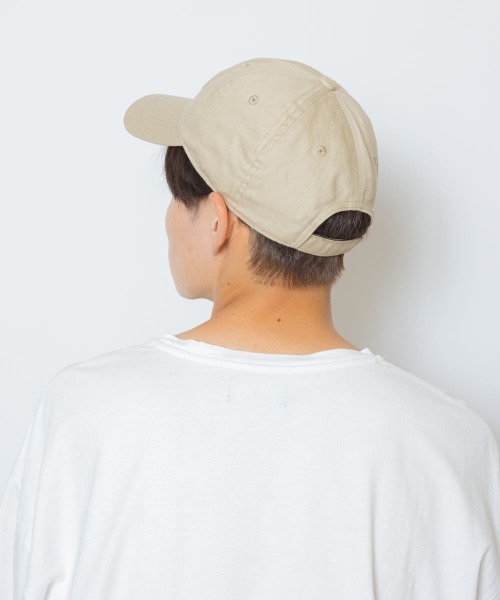 FILA（フィラ）の「FILA OC TWILL CAP（キャップ・メンズ・ホワイト/ブラック/ベージュ/ネイビー/マスタード/ダークパープル/ピンク・M(58cm)/L(60cm)/S(56cm)）」の18枚目の写真