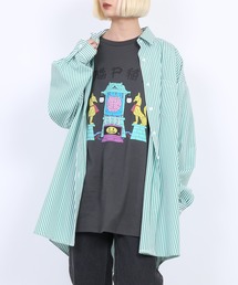 PUNYUS | キャンディストライプシャツ(シャツ/ブラウス)