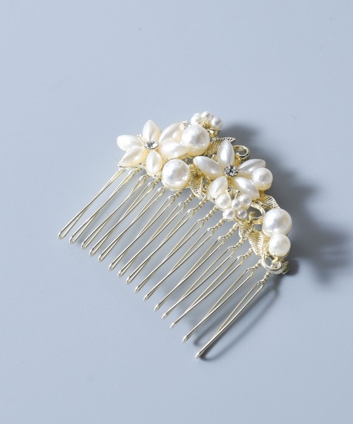 CALIFORNIA OUTFITTERS（カリフォルニア アウトフィッターズ）の「【LULKA（ルールカ）】オケージョンヘアパールコーム（その他ヘアアクセサリー・レディース・ホワイト系その他/ホワイト系その他2・ONE SIZE）」の6枚目の写真
