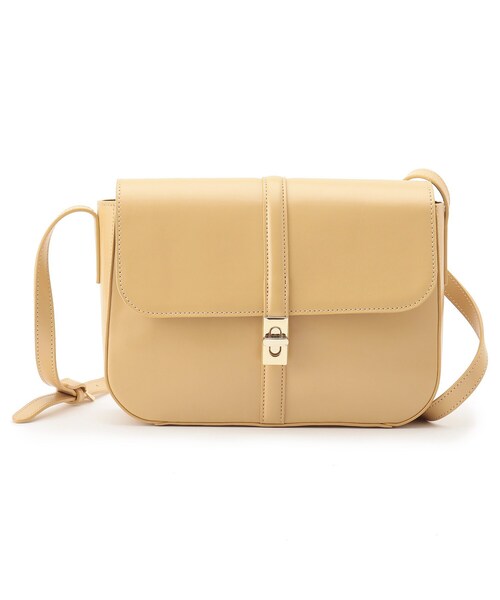 OPAQUE.CLIP（オペークドットクリップ）の「◆クラシカルかぶせショルダーバッグ（ショルダーバッグ・レディース・ダークブラウン/オフホワイト/マスタード・00）」の13枚目の写真