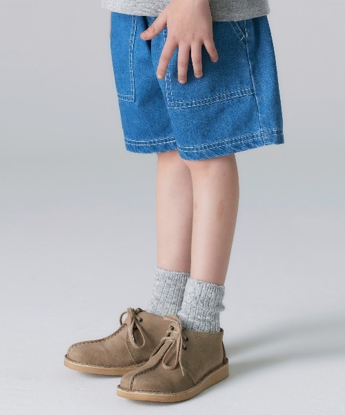 Smoothy(スムージー)の「Smoothy Denim shorts / スムージー デニムショーツ(デニムパンツ・キッズ・ブラック/インディゴブルー・100/110/120/130/140/150/160)」の6枚目の写真