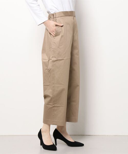 mizuiroind（ミズイロインド）の「ストレートイージーパンツ（その他パンツ・レディース・ネイビー/ブラック/ベージュ・2/M）」の19枚目の写真