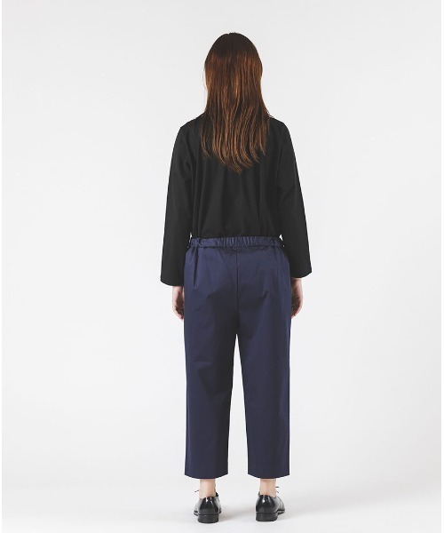 mizuiroind（ミズイロインド）の「ストレートイージーパンツ（その他パンツ・レディース・ネイビー/ブラック/ベージュ・2/M）」の6枚目の写真