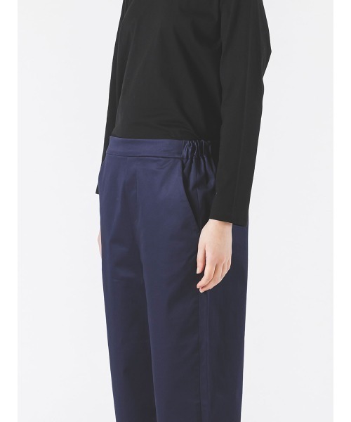 mizuiroind（ミズイロインド）の「ストレートイージーパンツ（その他パンツ・レディース・ネイビー/ブラック/ベージュ・2/M）」の9枚目の写真