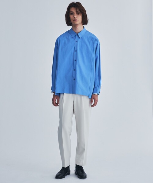 city（シティ）の「RETENTION PANTS（スラックス・メンズ・ブラック/オフホワイト・1/2/3）」の14枚目の写真