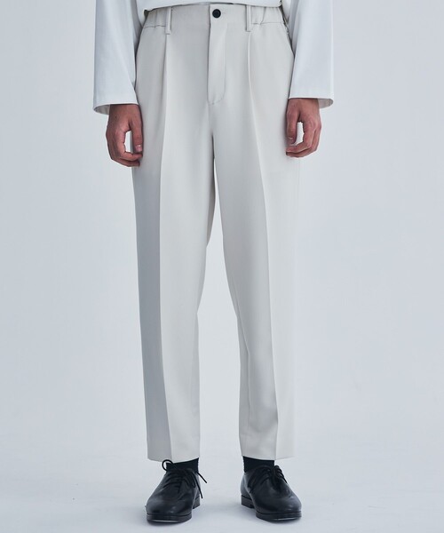 city（シティ）の「RETENTION PANTS（スラックス・メンズ・ブラック/オフホワイト・1/2/3）」の19枚目の写真