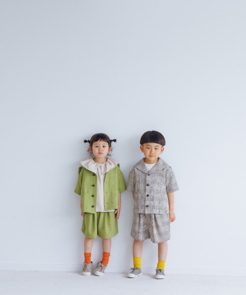 LOWRYS FARM(ローリーズファーム)の「バスケットショートパンツ 260521(その他パンツ・キッズ・アイボリー/グレー/グリーン/チェック・110cm/120cm/130cm/140cm/150cm)」の17枚目の写真