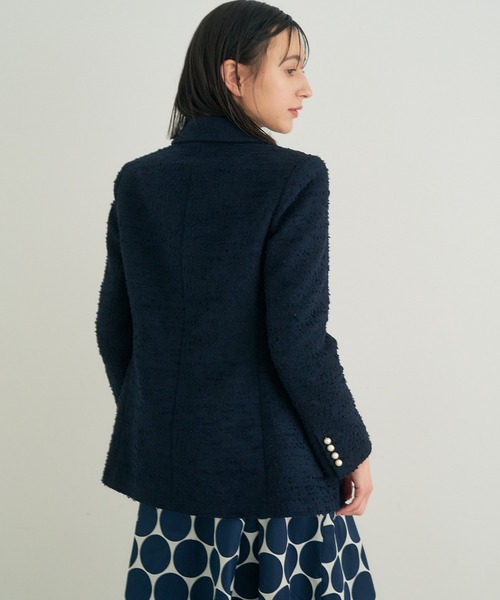 ANAYI（アナイ）の「ジャガードツィードダブル ジャケット（その他