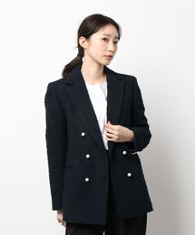 ANAYI（アナイ）の「ジャガードツィードダブル ジャケット（その他