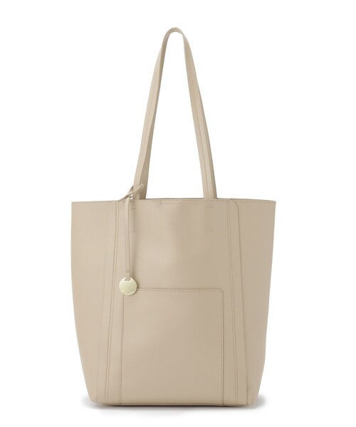 OPAQUE.CLIP（オペークドットクリップ）の「◆タテナガA4トートバッグ【軽量・A4サイズ収納可】（トートバッグ・レディース・ブラック/ベージュ/ベージュ系・00）」の12枚目の写真