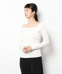 prose verse | スクエアネックリブニット(ニット/セーター)