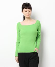 prose verse | スクエアネックリブニット(ニット/セーター)