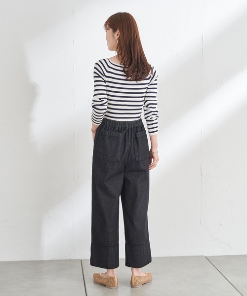 prose verse(プロズヴェール)の「スクエアネックリブニット(ニット/セーター・レディース・ホワイト/ブラック/ピンク/ライム/ホワイト系その他・MEDIUM)」の20枚目の写真