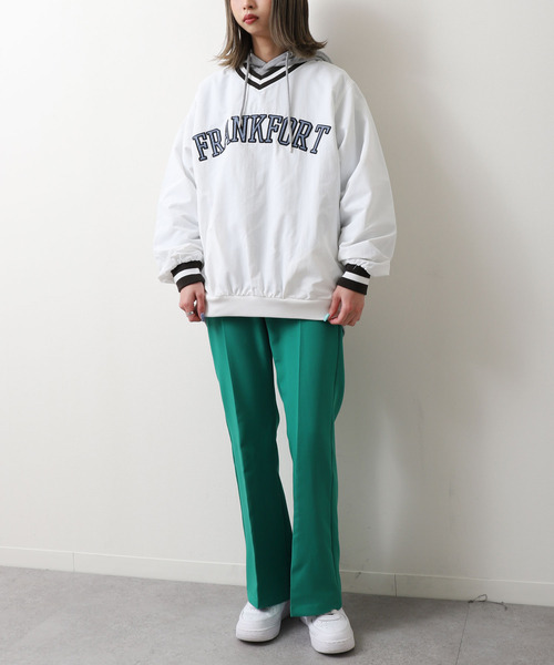 ZIP FIVE（ジップファイブ）の「【loot box】 カレッジナイロンプルオーバー（その他トップス・メンズ・ネイビー/レッド/オフホワイト/サックスブルー/イエロー/グリーン・MEDIUM/LARGE）」の12枚目の写真