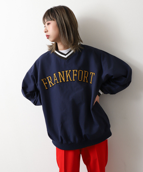 ZIP FIVE（ジップファイブ）の「【loot box】 カレッジナイロンプルオーバー（その他トップス・メンズ・ネイビー/レッド/オフホワイト/サックスブルー/イエロー/グリーン・MEDIUM/LARGE）」の17枚目の写真