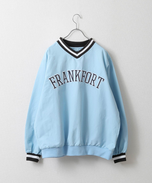 ZIP FIVE（ジップファイブ）の「【loot box】 カレッジナイロンプルオーバー（その他トップス・メンズ・ネイビー/レッド/オフホワイト/サックスブルー/イエロー/グリーン・MEDIUM/LARGE）」の9枚目の写真