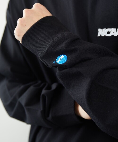 FREAK'S STORE（フリークスストア）の「NCAA/エヌシーエーエー SP LOGOロングスリーブTEE/刺繍（Tシャツ/カットソー・メンズ・グレー/ホワイト/ブラック/その他9/その他15・X-LARGE/MEDIUM/LARGE）」の12枚目の写真