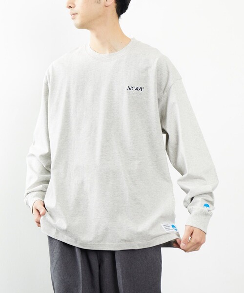 FREAK'S STORE（フリークスストア）の「NCAA/エヌシーエーエー SP LOGOロングスリーブTEE/刺繍（Tシャツ/カットソー・メンズ・グレー/ホワイト/ブラック/その他9/その他15・X-LARGE/MEDIUM/LARGE）」の17枚目の写真