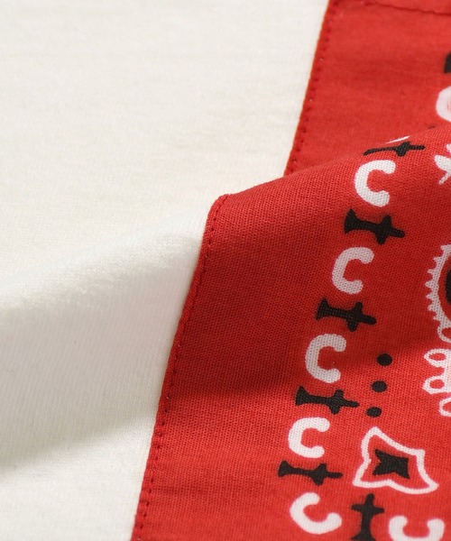 Johnbull(ジョンブル)の「バンダナポケットTシャツ(Tシャツ/カットソー・メンズ・ブラック/ホワイト・SMALL/MEDIUM/LARGE)」の18枚目の写真