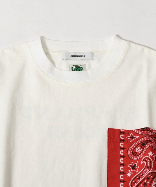 Johnbull(ジョンブル)の「バンダナポケットTシャツ(Tシャツ/カットソー・メンズ・ブラック/ホワイト・SMALL/MEDIUM/LARGE)」の13枚目の写真