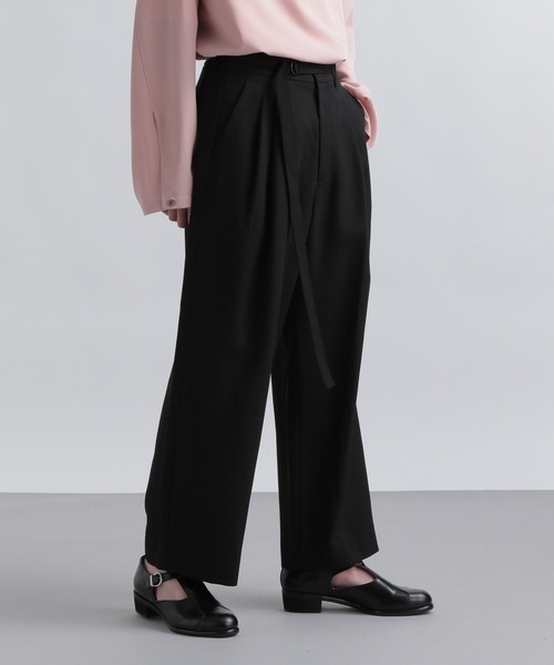 HARE（ハレ）の「【SETUP対応】ベルトワイドトラウザー（その他パンツ・メンズ・ブラック/グレー/ブルー・SMALL/MEDIUM）」の2枚目の写真