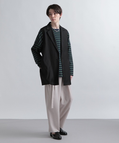 HARE（ハレ）の「【SETUP対応】ベルトワイドトラウザー（その他パンツ・メンズ・ブラック/グレー/ブルー・SMALL/MEDIUM）」の7枚目の写真