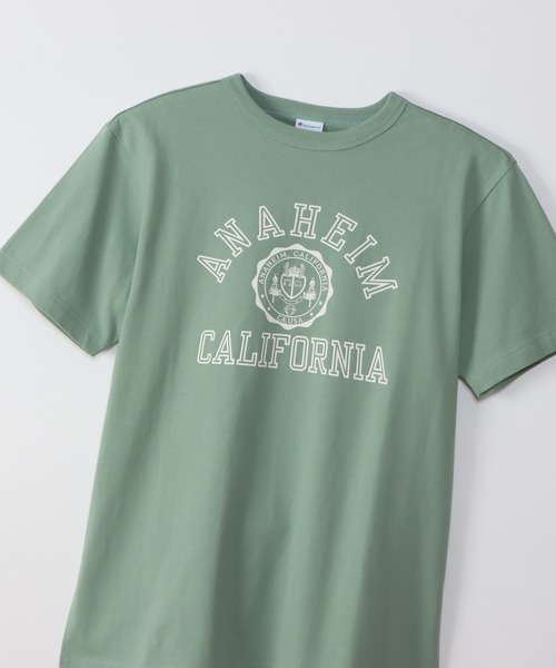 Champion(チャンピオン)の「【Champion/チャンピオン】メンズ ベーシック ショートスリーブTシャツ(Tシャツ/カットソー・メンズ・ホワイト×ブルー/ベージュ系その他3/ブラック/ネイビー/グレー/ホワイト×グレー/ライトグリーン/ピンク系その他・LARGE/MEDIUM/SMALL/X-LARGE)」の18枚目の写真