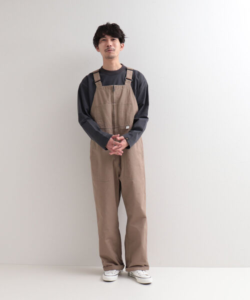GLOSTER（グロスター）の「【WORK ABOUT/ワークアバウト】OVERALLS オーバーオール（サロペット/オーバーオール・メンズ・ブラック/ベージュ/オフホワイト・MEDIUM/LARGE）」の12枚目の写真