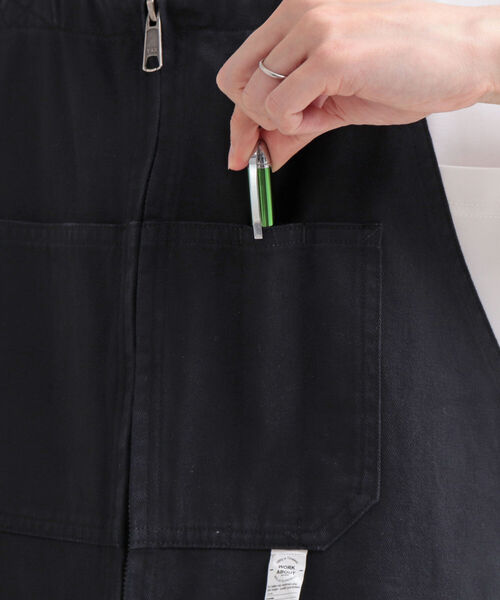 GLOSTER（グロスター）の「【WORK ABOUT/ワークアバウト】OVERALLS オーバーオール（サロペット/オーバーオール・メンズ・ブラック/ベージュ/オフホワイト・MEDIUM/LARGE）」の6枚目の写真