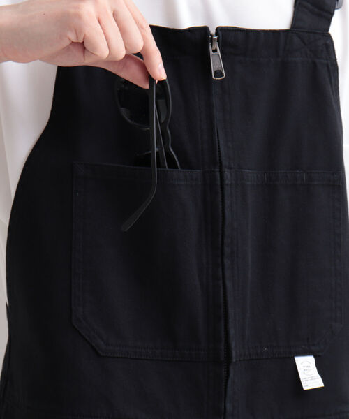 GLOSTER（グロスター）の「【WORK ABOUT/ワークアバウト】OVERALLS オーバーオール（サロペット/オーバーオール・メンズ・ブラック/ベージュ/オフホワイト・MEDIUM/LARGE）」の7枚目の写真