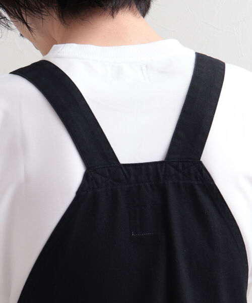 GLOSTER（グロスター）の「【WORK ABOUT/ワークアバウト】OVERALLS オーバーオール（サロペット/オーバーオール・メンズ・ブラック/ベージュ/オフホワイト・MEDIUM/LARGE）」の8枚目の写真