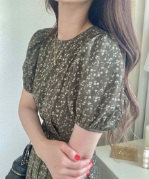 LAUIR（ラウアー）の「小花柄ロングワンピース（ワンピース）」